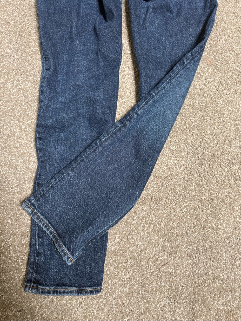 Agolde Riley Long Button-Fly Jeans - Picture 5 of 7